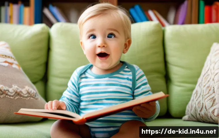 유아기 논술 지도 - **Prompt 1: Cozy Reading Time**
A heartwarming scene of a German father, late 30s, with kind eye...